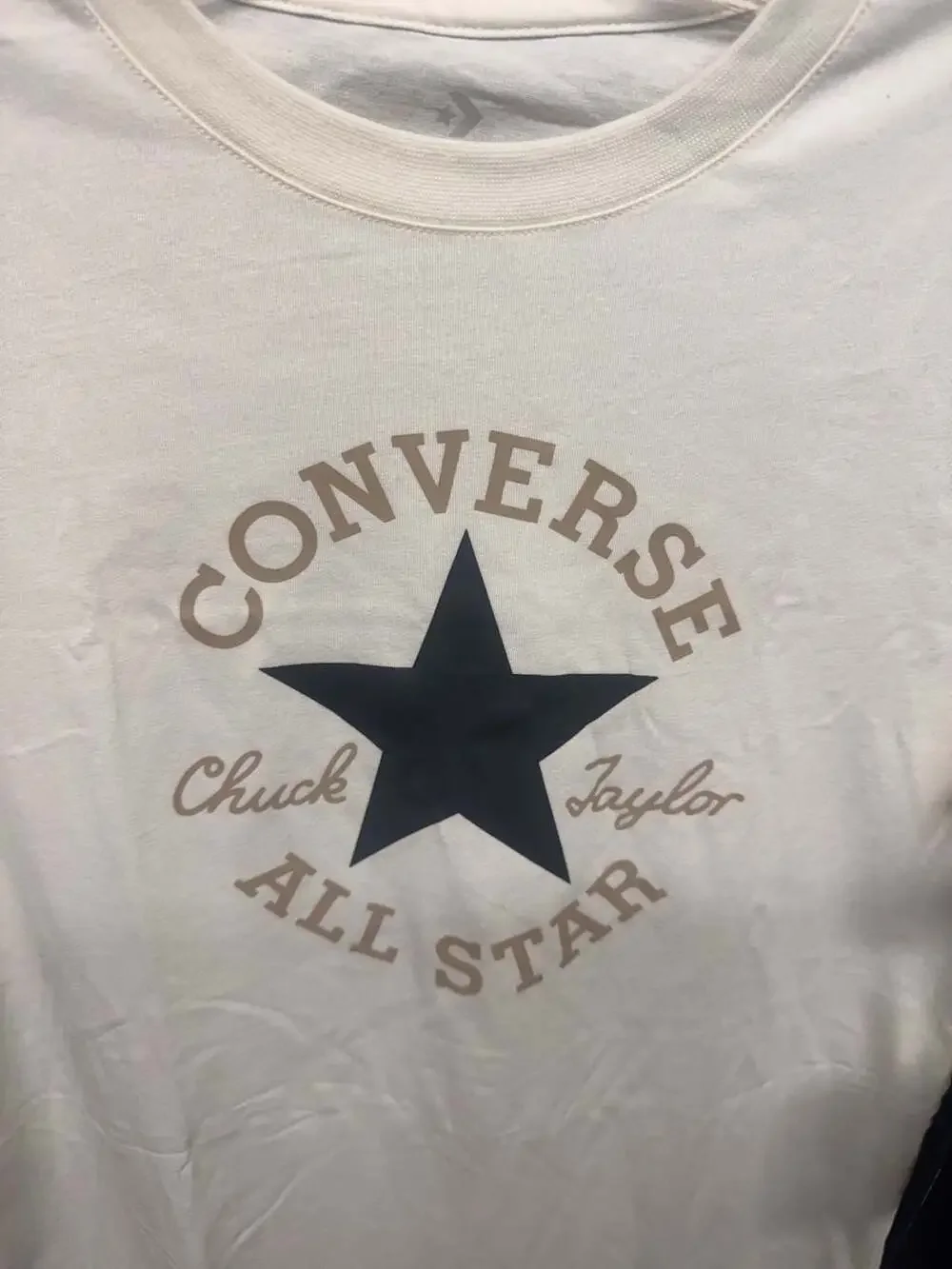 Converse Chuck Taylor All Star Graphic T-Shirt Size L